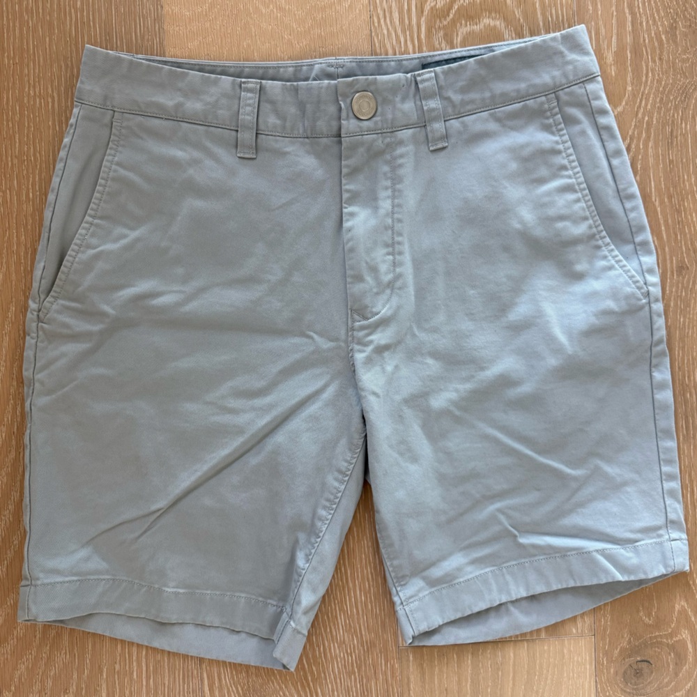 Bonobos Light Blue 7 Inch Slim Shorts